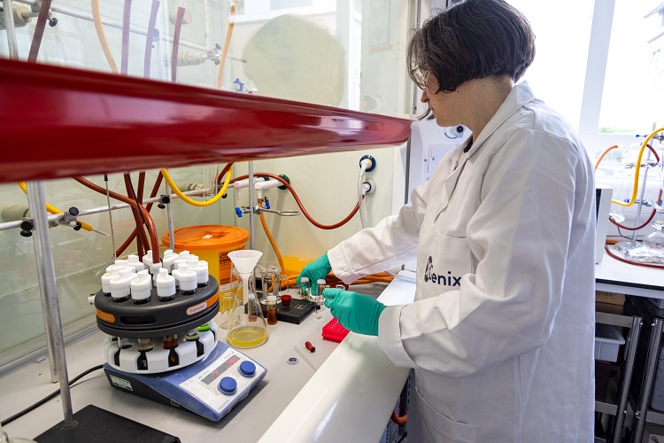 Lab work in the X-Genix Lab