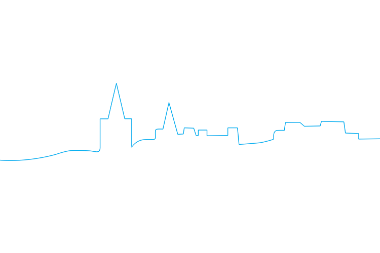 Graphic of St Andrews skyline