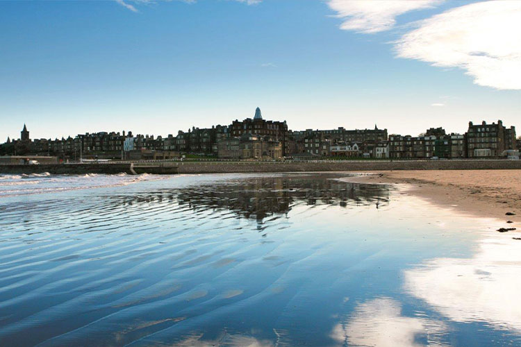 St Andrews from West Sands Beach