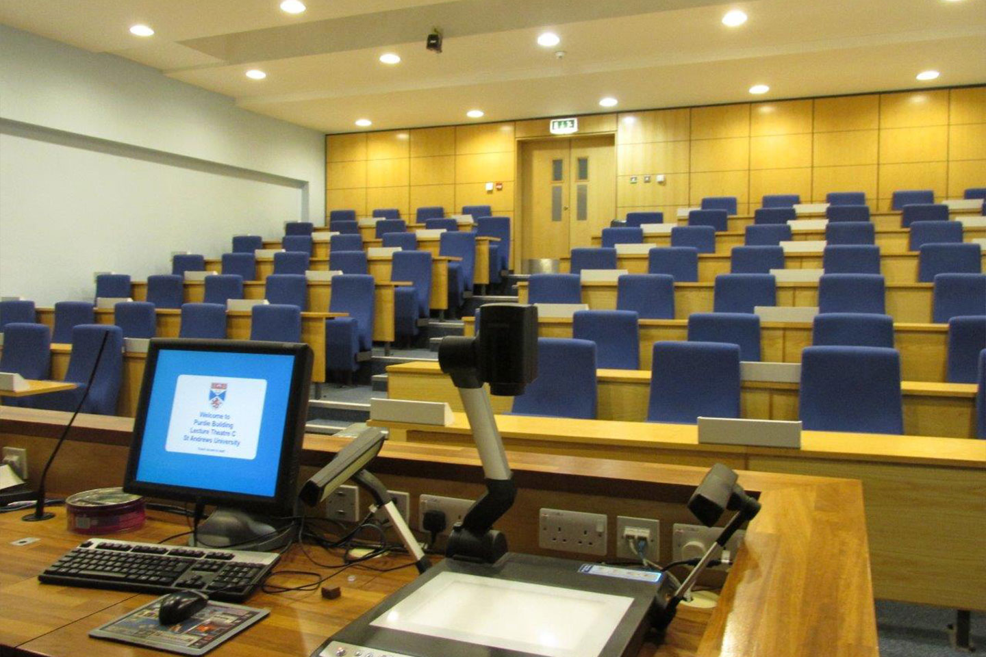 Lecture theatre in the North Haugh