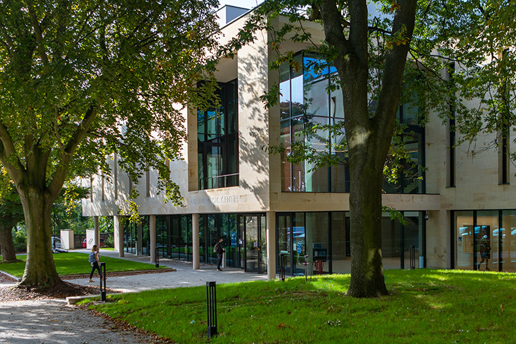 Outside Laidlaw Music Centre