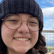 Lillian Bates selfie