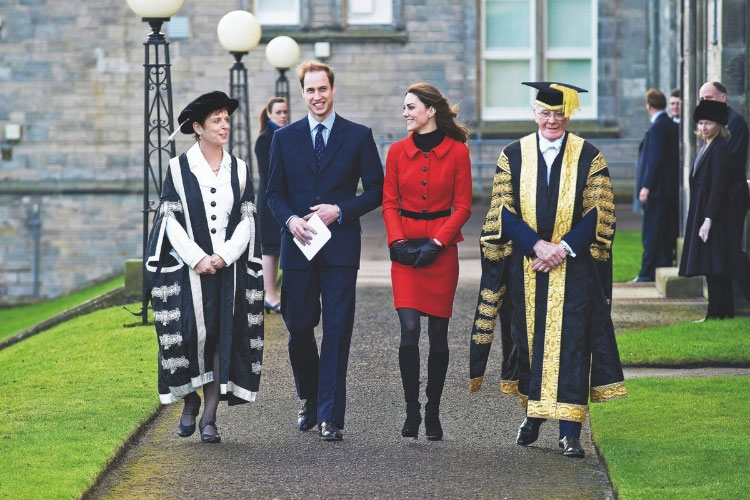 Louise Richardson, Prince William, Kate Middleton, Lord Campbell