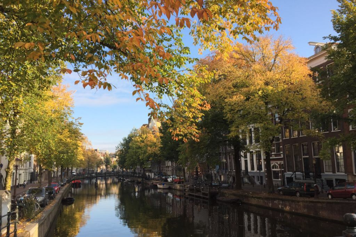 Canal in Amsterdam
