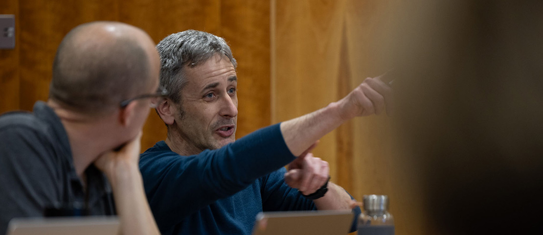 two Executive Education lecturers