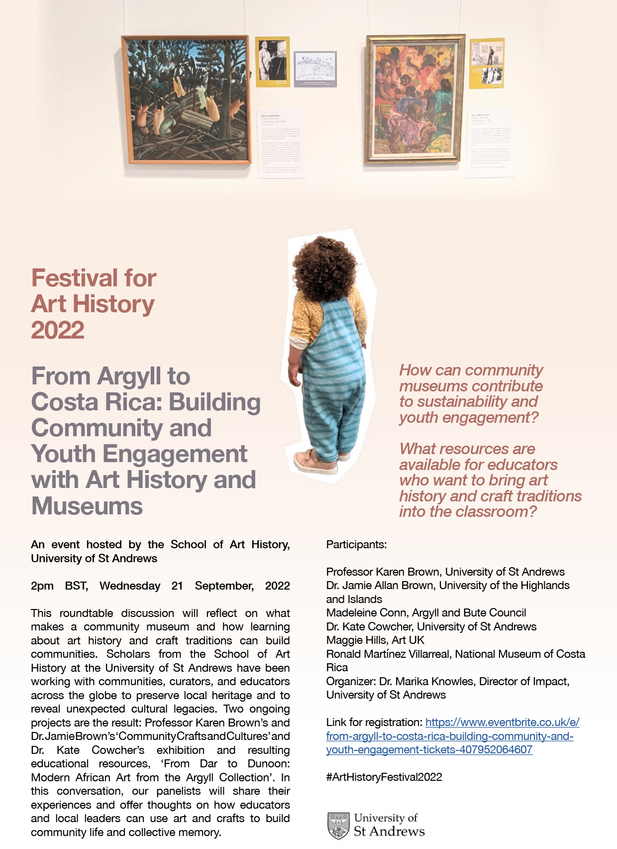 Festival for Art History poster