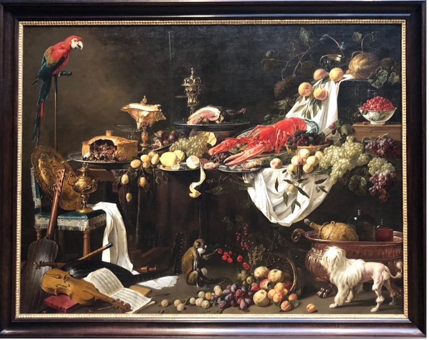 Artwork by Adriaen van Utrecht, Pronkstilleven, 1644