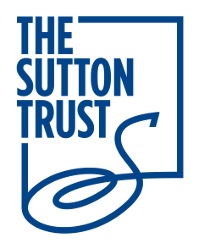 Logo: words 'The Sutton Trust'