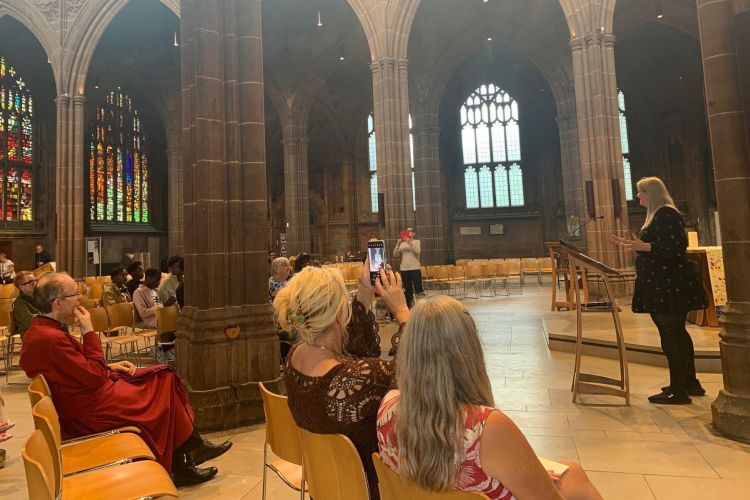 Exhibition opens at Manchester Cathedral