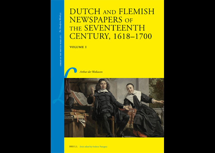 Dr Arthur der Weduwen awarded Menno Hertzberger Aanmoedigingsprijs 