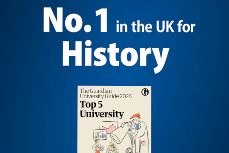 No. 1 in the UK for History