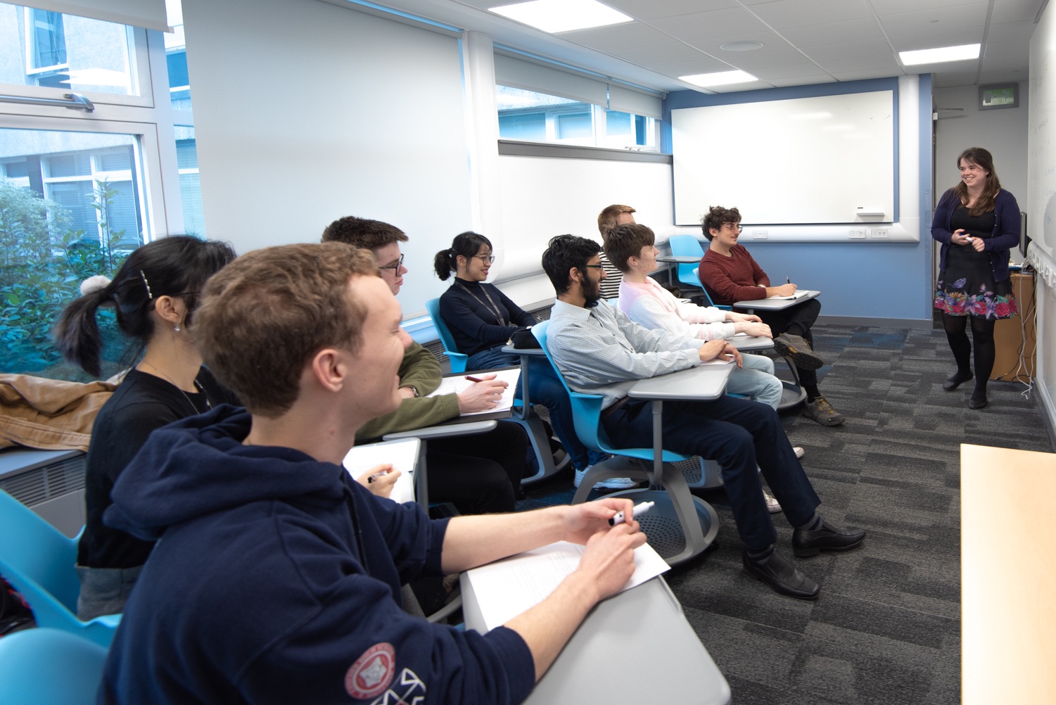 students taught in small group