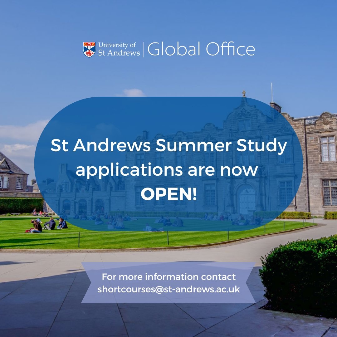 Summer study courses - apply now for 2024 study