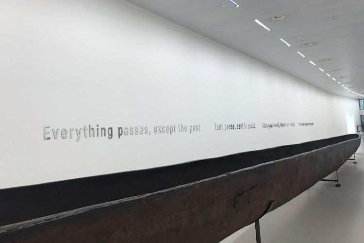 Everything passes except the past