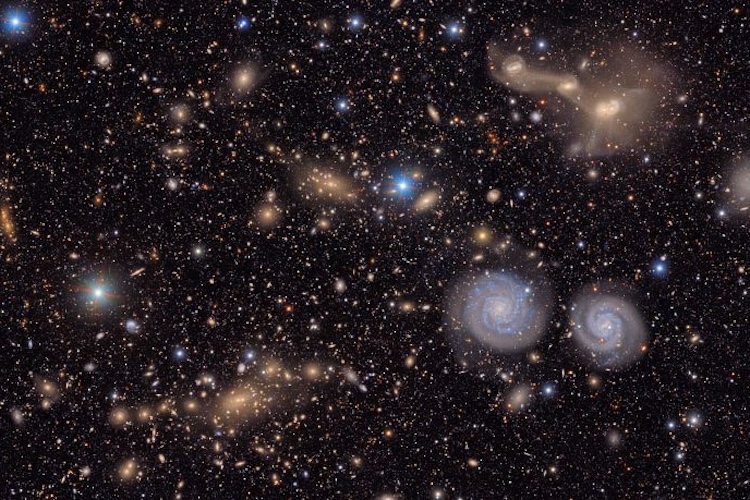 Picture of the Virgo cluster.