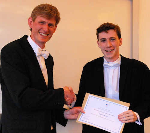 Winner of the best poster for Theoretical Physics.