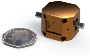 Positioning device produced by Razorbill Instruments.