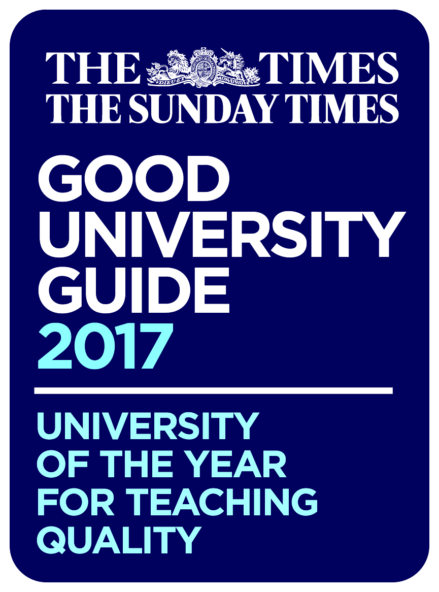 University of the year for teaching quality 2017