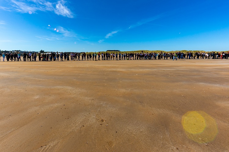 Climate change protest