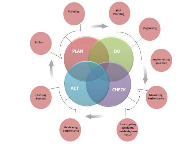 Managing for Health and Safety management system diagram