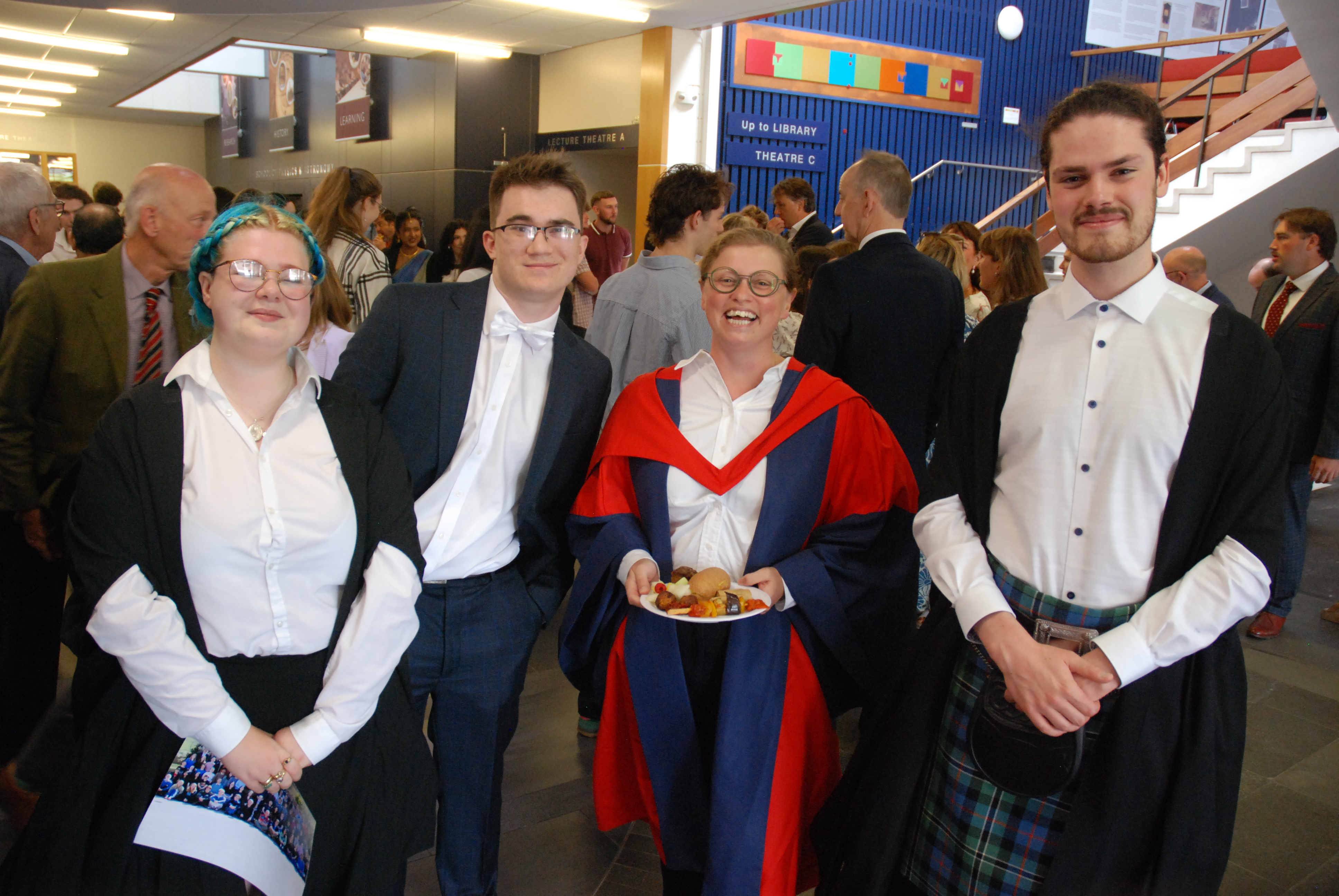 Bridey, Edward, Janet, Callum.