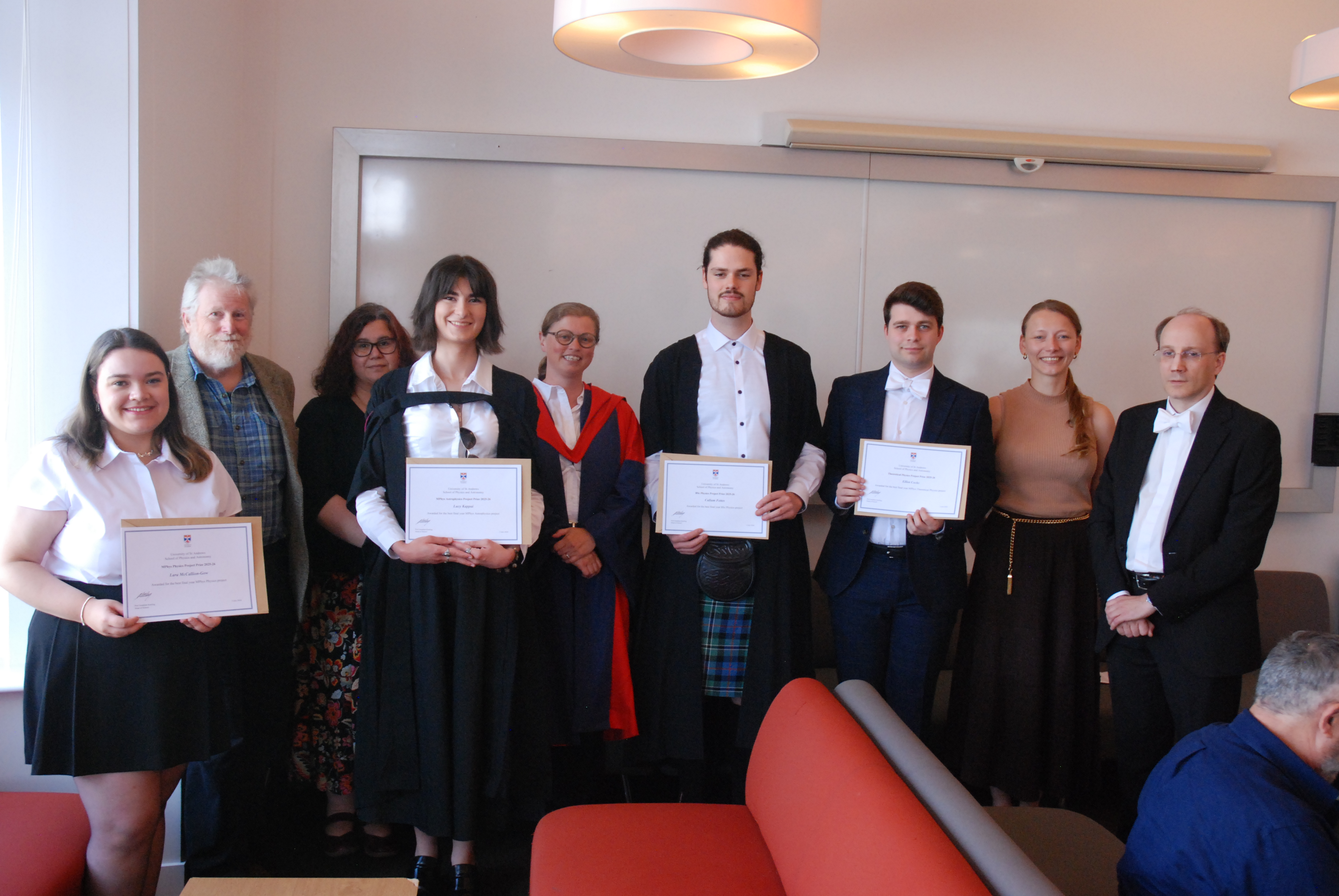 Project Prize Ceremony.