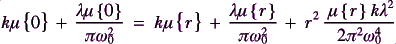 equation