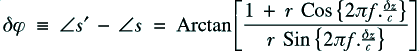 equation